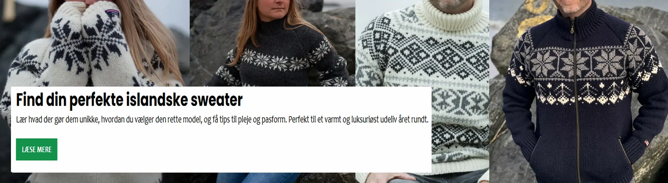 Find din perfekte islandske sweater