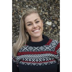 Norsk sweater dame - Navy