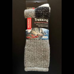 Ragsokker af 85% merinould koksgr