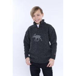 Norsk sweater Elg motiv barn