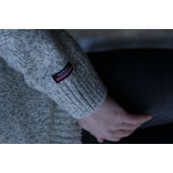 NANSEN strikketrje rhvid/lysgr