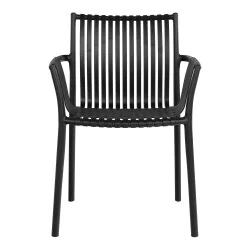 Tulsa Havestol Sort (2 stk)