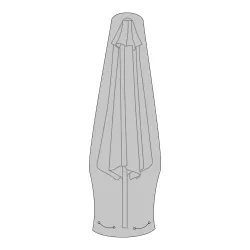 Luksus Overtrk til Markedsparasol