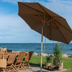 Austin Parasol - Taupe