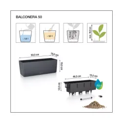 LECHUZA BALCONERA Color Skiffer