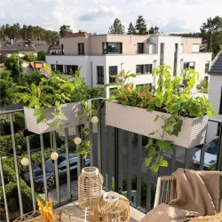 LECHUZA BALCONERA Cottage Granit