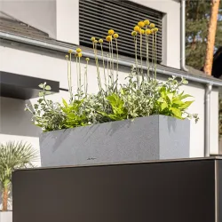 LECHUZA BALCONERA Stone Sandbrun