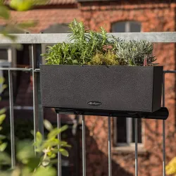 LECHUZA BALCONERA Stone Sandbrun