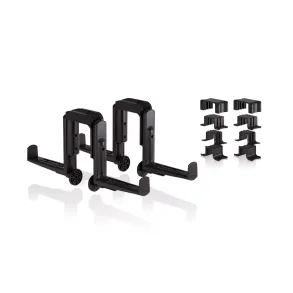 Altankasseholder DUO sort