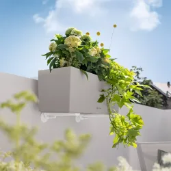 Altankasseholder til v�g hvid