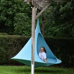 Cacoon Songo - 2 pers. h�ngek�je - Light blue