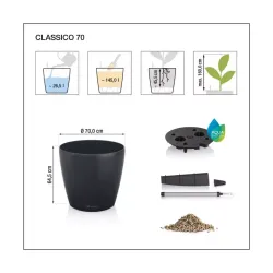 Classico Color Sandbrun, stor