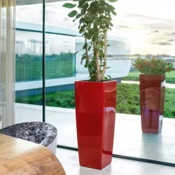 LECHUZA CUBICO Alto koksgr hjglans 