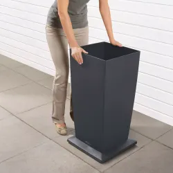 LECHUZA CUBICO Color Sandfarvet