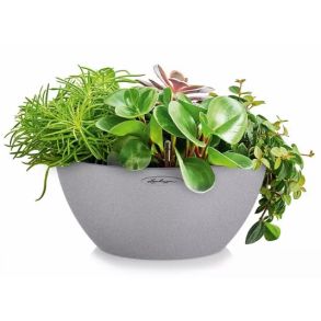 LECHUZA CUBETO Stone stonegray