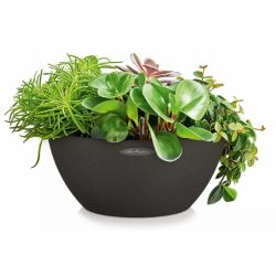 LECHUZA CUBETO Stone graphit black