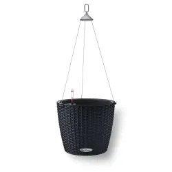 LECHUZA NIDO Cottage Graphit black