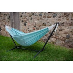 Aqua - Polyester hngekje p stativ - dobbelt