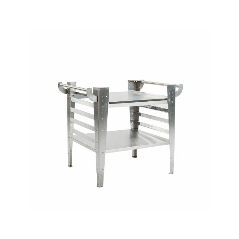 Bord til brndefyret pizzaovn - Baso inox - rustfri stl