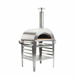 Bord til brndefyret pizzaovn - Baso inox - rustfri stl