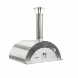 Brndefyret pizzaovn - rustfri stl