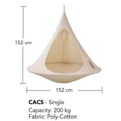 Cacoon Single - Hngekje - Khaki