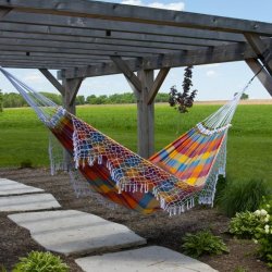 Carnival - Autentisk Brasiliansk tropisk hngekje - dobbelt