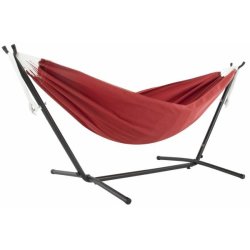 Crimson - Sunbrella hngekje p stativ - dobbelt