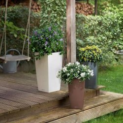 LECHUZA CUBICO Color Hvid