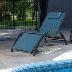 Dockside - liggestol - turkis