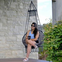 Fog grey - deluxe hngekjestol