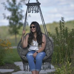 Fog grey - deluxe hngekjestol