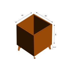 Plantekrukke Fat Ballerina M