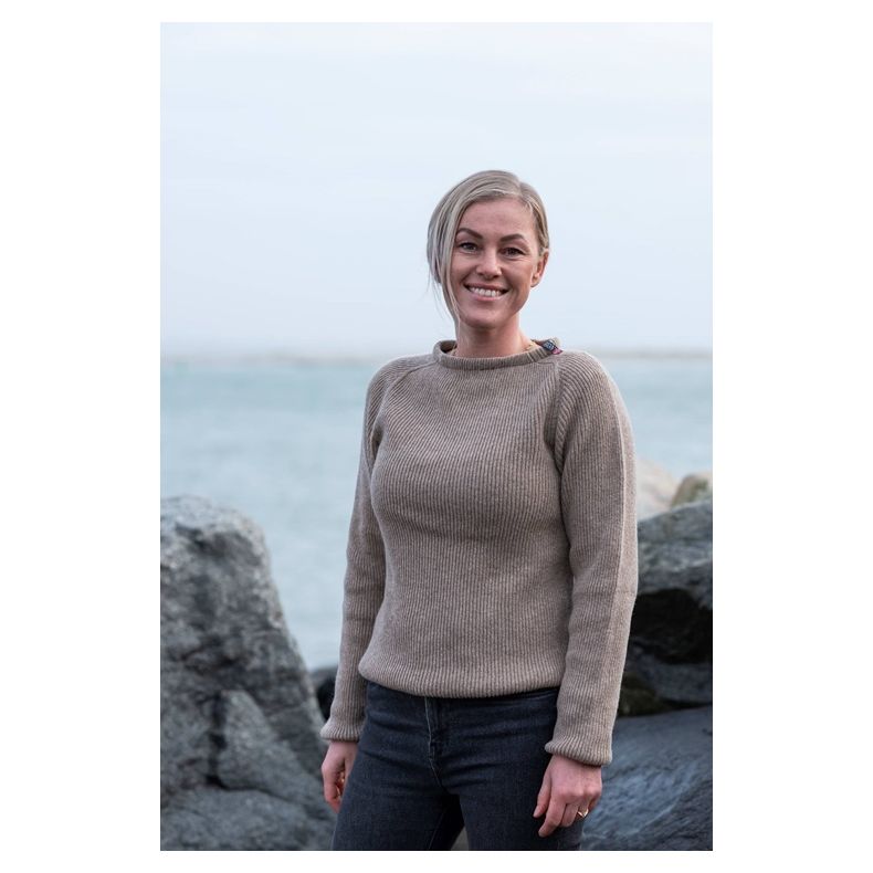 JURMO strikketrje beige