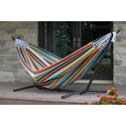 Konfetti - Sunbrella hngekje p stativ - dobbelt