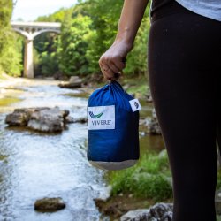 Letvgts hngekje i faldskrms nylon - storm/apple