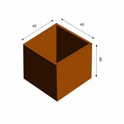 Plantekrukke CLARA - 3 st