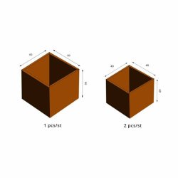 Plantekrukke CLARA - 3 st
