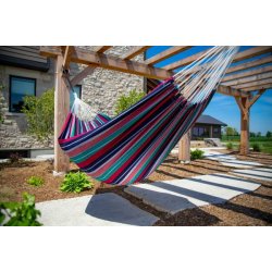 Plumeria - Bomuldshngekje Brasilianskstil - Dobbelt