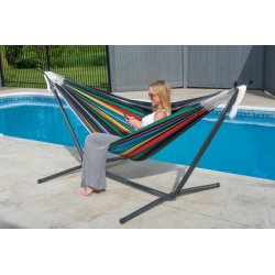 Rio night - Bomulds hngekje p stativ - dobbelt