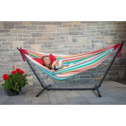 Salsa - Bomulds hngekje p stativ - dobbelt