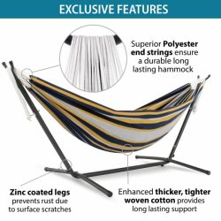 Serenity - Bomulds hngekje p stativ - dobbelt