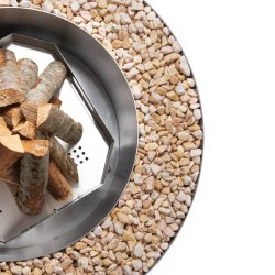 Stort blfad LUNA SILVER