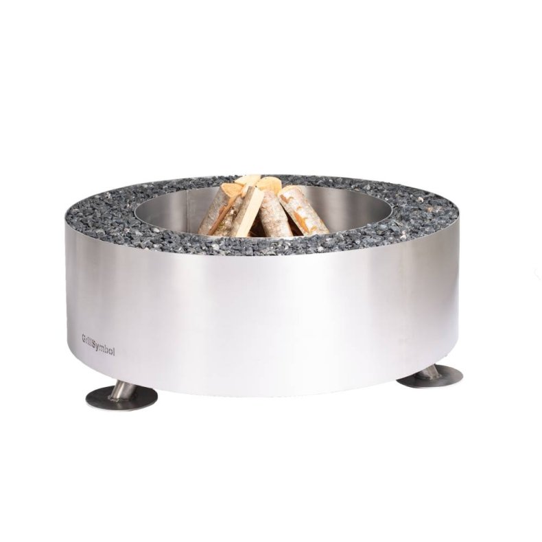 Stort blfad LUNA SILVER