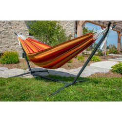 Sunset - Sunbrella hngekje p stativ - dobbelt