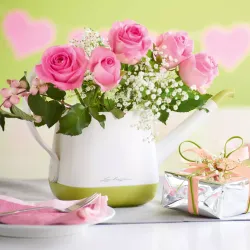 Lechuza YULA vandkande hvid/rosa