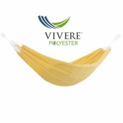 Yellow - Brasiliansk polyester hngekje - dobbelt